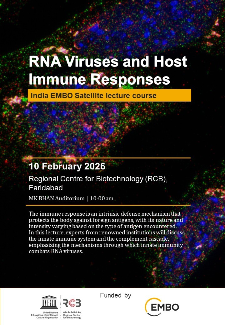 EMBO Satellite Lecture Course at RCB