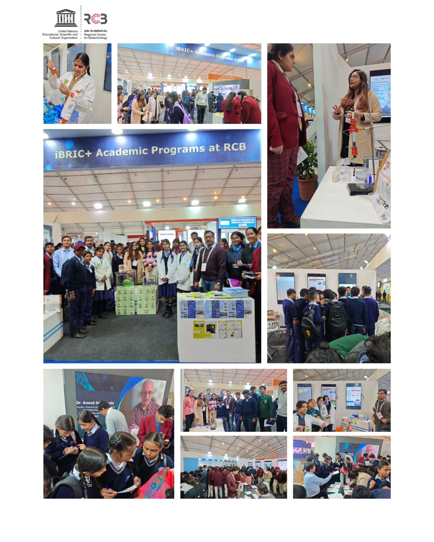 RCB participated in the India International Science Festival (IISF) 