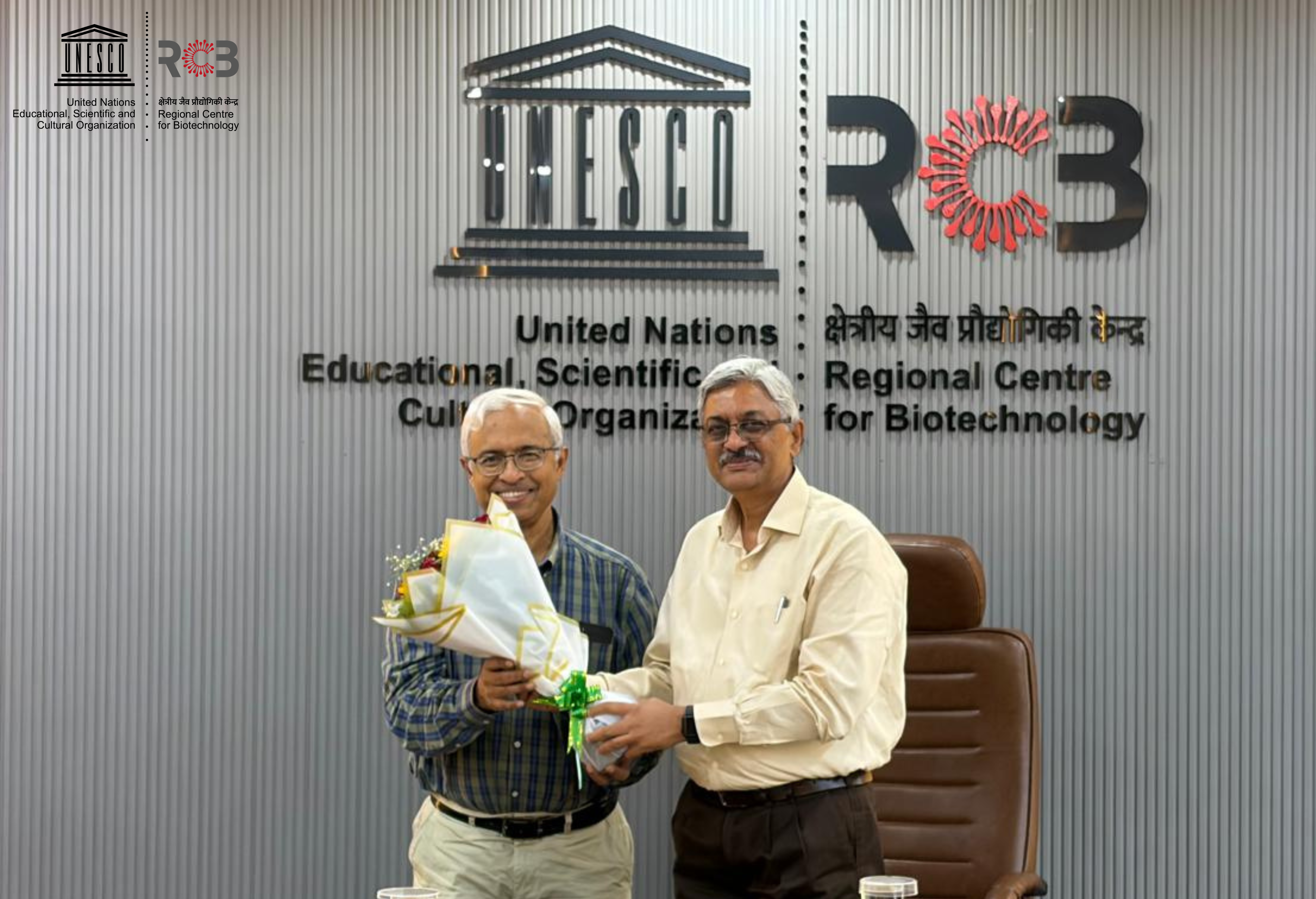 We warmly welcome Dr. Debasisa Mohanty as the new Dean (Research & Innovation), RCB. We look forward to his leadership in advancing research excellence, fostering collaboration, and strengthening RCB’s scientific impact. 